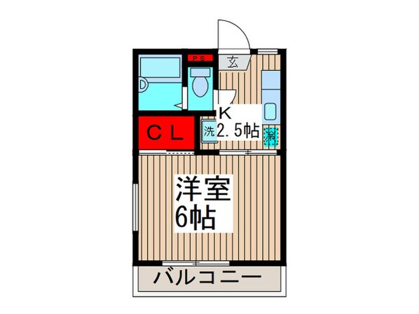 セイントメゾンの物件間取画像